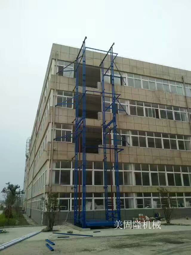 贵阳室外双臂导轨式升降机厂家